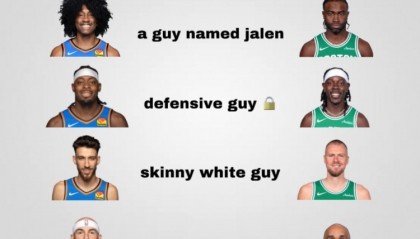 照这个阵容搭就完事了?雷霆&amp;绿军似乎告诉了我们夺冠密码